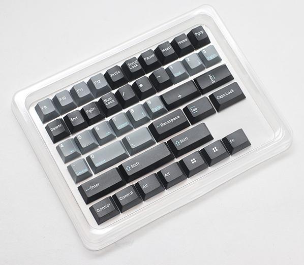 Actual product image Ducky Skyline PBT Tripleshot Set - 133 Keycaps