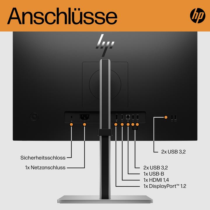 Produktbild HP E24 G5 (1920 x 1080 Pixel, 23.80")