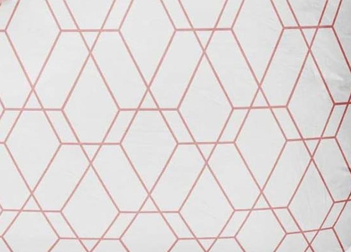 Actual product image Bedding & Beyond Lined Curtains Metro Geometric Design 2Pack (137 x 167 cm)