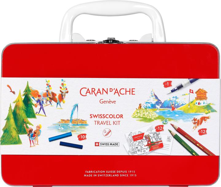 Actual product image Caran d'Ache Swisscolor Travel Kit
