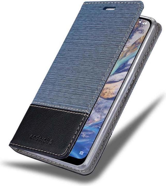 Actual product image Cadorabo Book Jeans Optics Cover (Nokia 7.1 Plus)