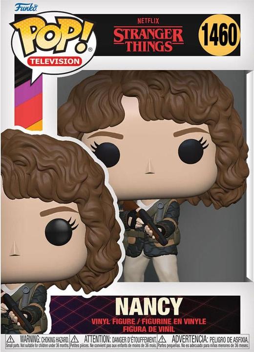 Image du produit Funko Stranger Things POP! TV Figurine vinyle Hunter Nancy with Shotgun 9 cm
