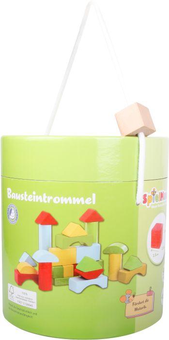 Image du produit Spielmaus Blocs de construction en bois PlayMouse en tambour