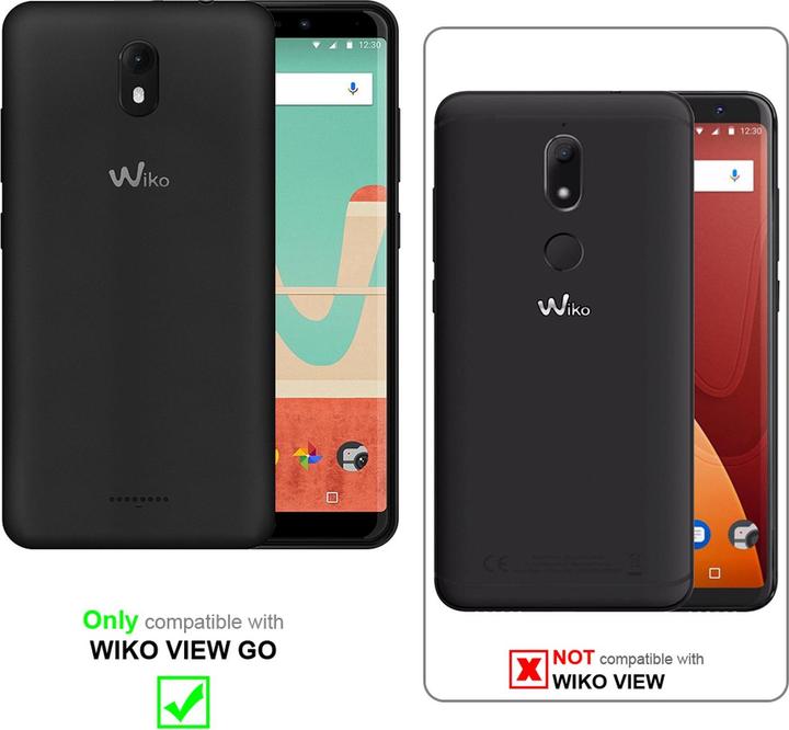 Productafbeelding Cadorabo Flip als onzichtbaar deksel (Wiko View Go)