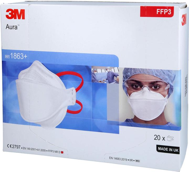 Immagine prodotto 3M Maschera respiratoria (FFP3, 20 x)