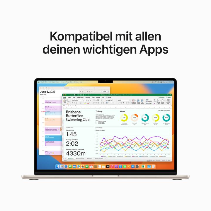 Actual product image Apple MacBook Air - 2023 (15", M2, 8 GB, 512 GB, DE)