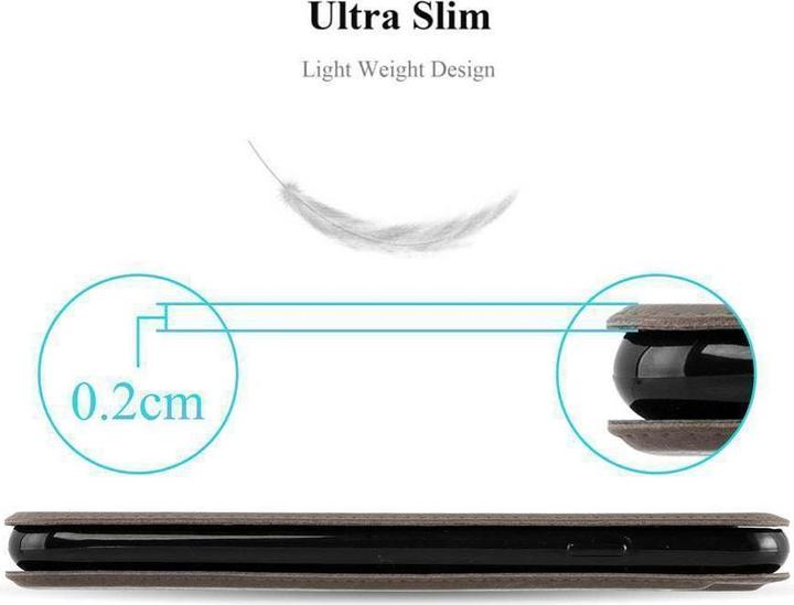 Produktbild Cadorabo Book mit View Doppelfenster Cover (Samsung Galaxy A8 (2018))