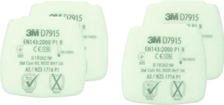 Produktbild 3M Partikel-Einlegefilter Secure Click (Atemschutzmaske Ersatzfilter)