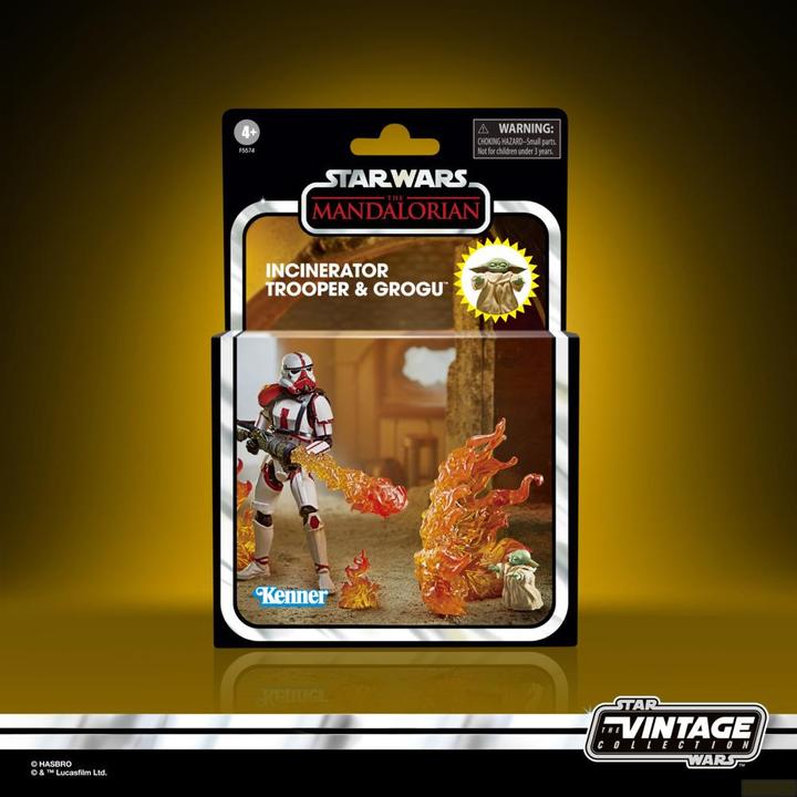 Actual product image Hasbro Sw Vin Man Wbs Incinertor Trper Grogu
