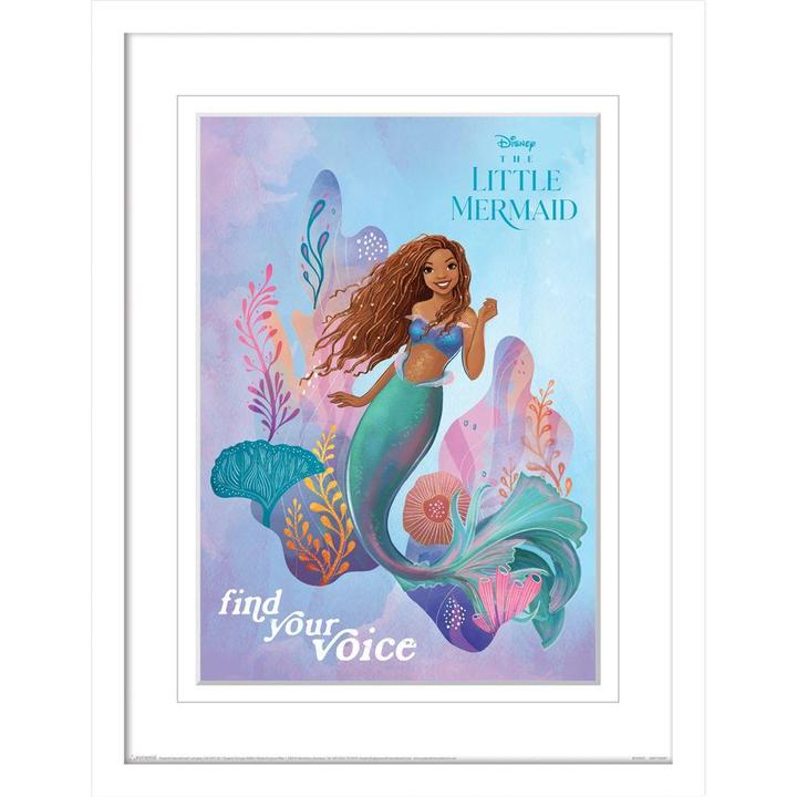 Actual product image The Little Mermaid Find Your Voice Print (40 x 30 cm)