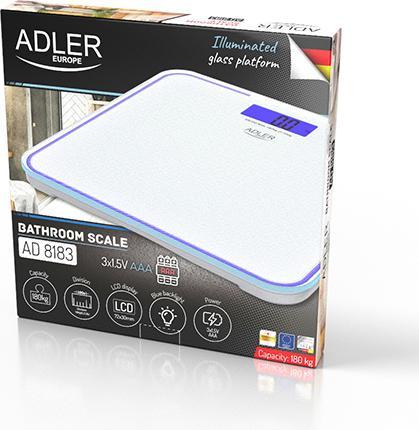 Produktbild Adler AD 8183 biały (180 kg)