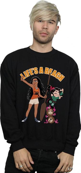 Immagine prodotto Disney Wreck It Ralph Moana And Vanellope Felpa Uomo (L)