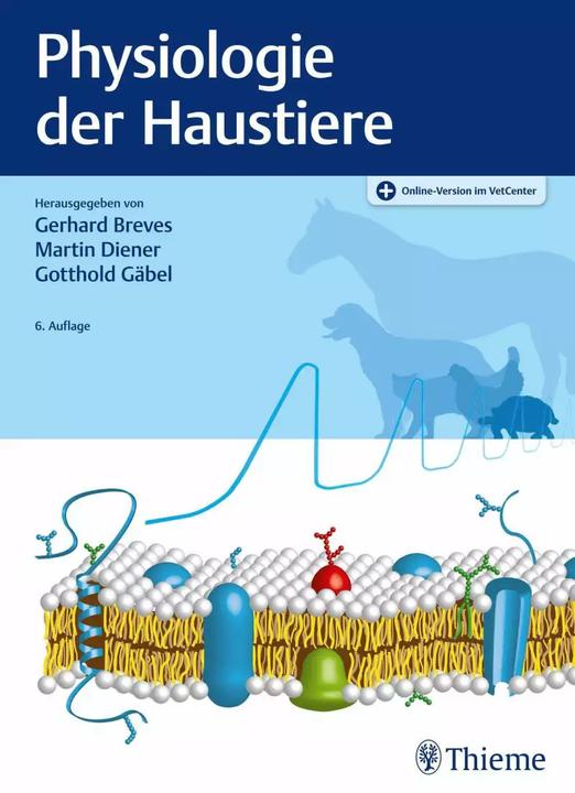 Actual product image Physiologie der Haustiere (German, Gotthold Gäbel, Martin Diener, Gerhard Breves, 2022)