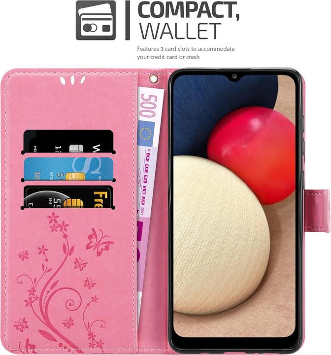 Immagine prodotto Cadorabo Copertina del libro di fiori (Samsung Galaxy A02s)