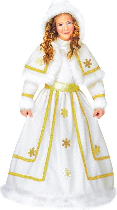 Image du produit Widmann PRINCESSE DE NEIGE (robe avec jupon, ceinture, cape avec capuche), 110 cm / 3-4 ans (3, 4)