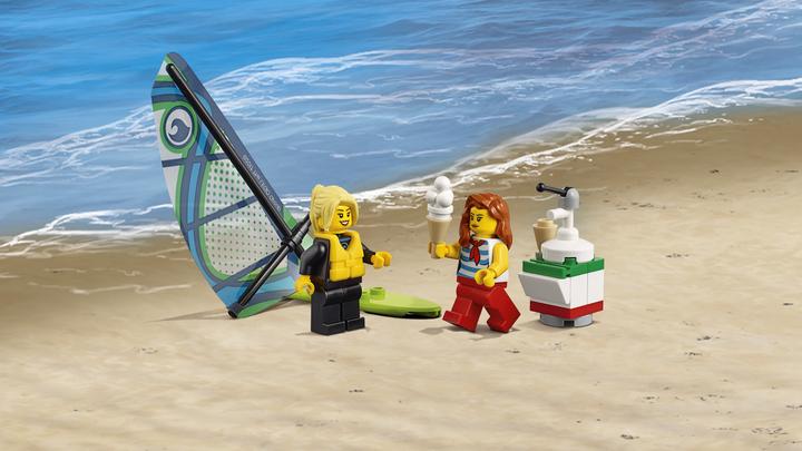 Produktbild LEGO Stadtbewohner Ein Tag am Strand (60153, LEGO City)