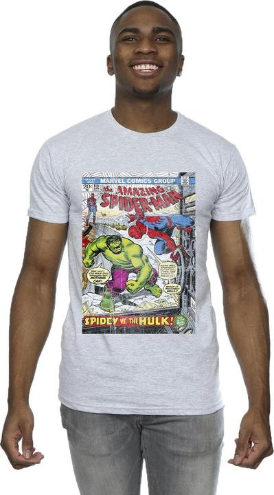 Immagine prodotto Spider-Man VS Hulk Cover Maglietta Uomo (XL)