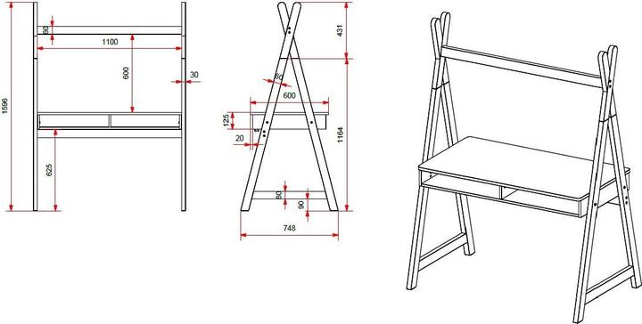 Produktbild pfister Tipi (116 x 160 cm)