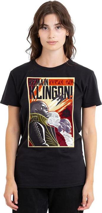 Produktbild Universal Textiles Remain Klingon TShirt (S)