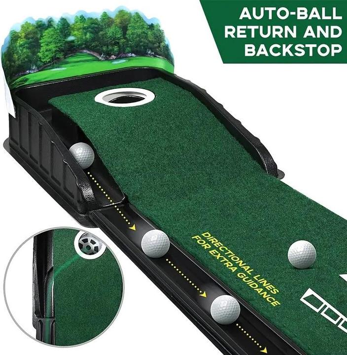 Actual product image Cbx Golf Putting Matte mit Auto Return