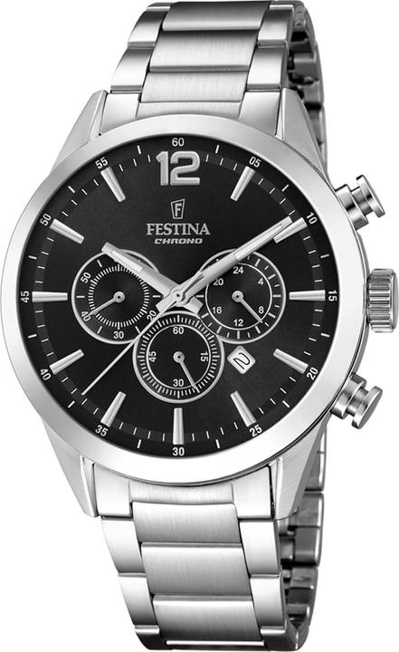 Immagine prodotto Festina Crono senza tempo (Orologio da polso analogico, 44 mm)