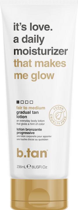 B.Tan It's Love A Daily Moisturizer Gradual Tan Lotion 236 ml (Selbstbräunungscreme, 236 ml)