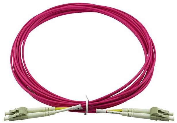 Actual product image CBO Duplex fibre optic patch cable LC-LC multimode OM4 12 metres (S/UTP, CAT8.2, 12 m)