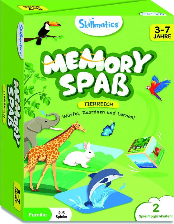 Image du produit Skillmatics Tierreich Memory Spass, d (Allemand)