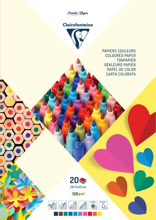 Produktbild Clairefontaine Glatte Papiere (120 g/m², 1 x)