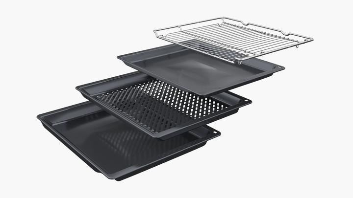 Produktbild Siemens iQ300, Einbau-Backofen mit Dampfunterstützung, 60 x 60 cm, Edelstahl, HR532GBS3