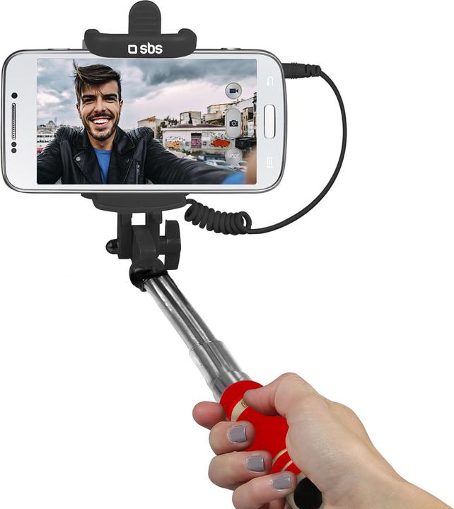 SBS Mini Selfie stick with jack 3,5 mm