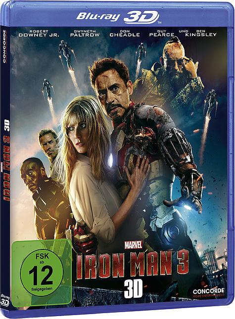 Image du produit Iron Man 3 3D (Blu-ray 3D, 2013, Allemand, Anglais)