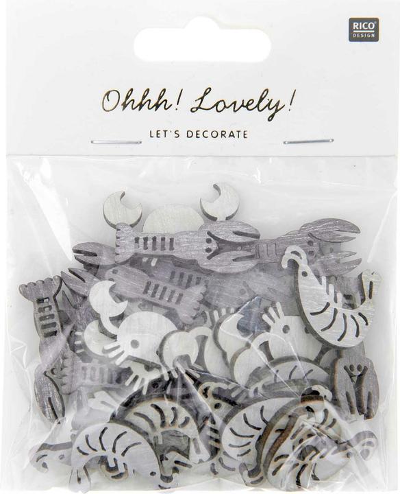 Immagine prodotto Rico Design Decorazione scatter animali marini natura 36 pezzi