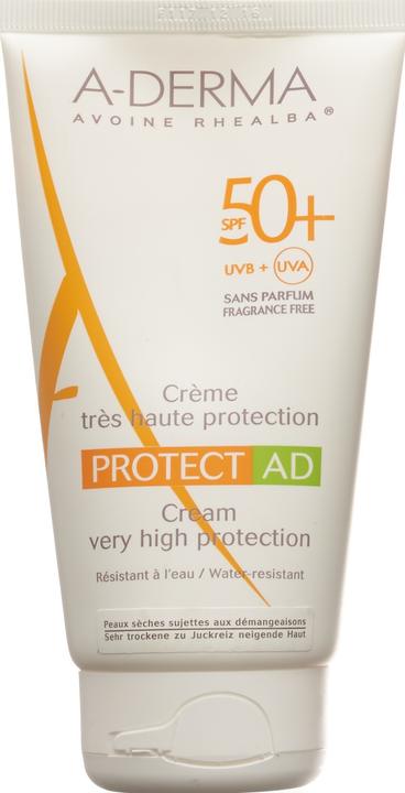 A-Derma PROTECT-AD Creme SPF50+ Creme (Sonnencreme, SPF 50+, 150 ml, 194 g)