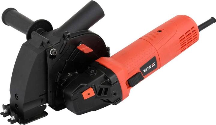 Yato Professional wall groover, powerful 1700 Watt with 10500 rpm, incl. 2x Ø 125 mm diamond cutting
