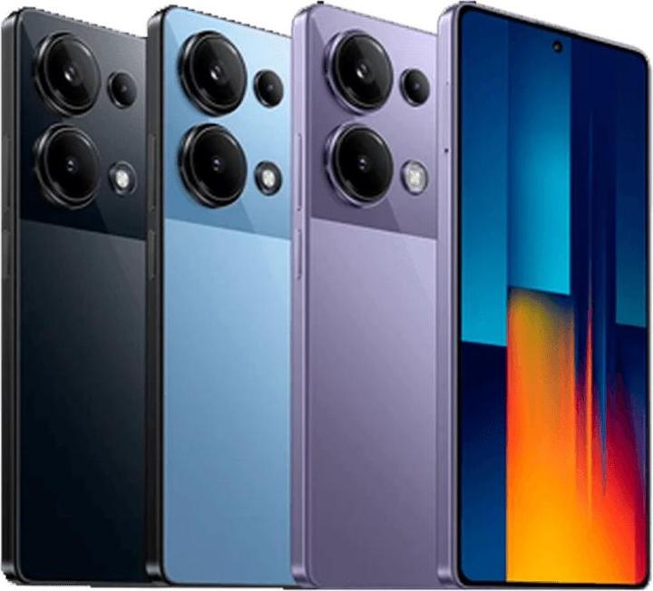 Image du produit Xiaomi Poco M6 Pro (512 Go, Purple, 6.67", Double SIM hybride, 64 Mpx, 4G)