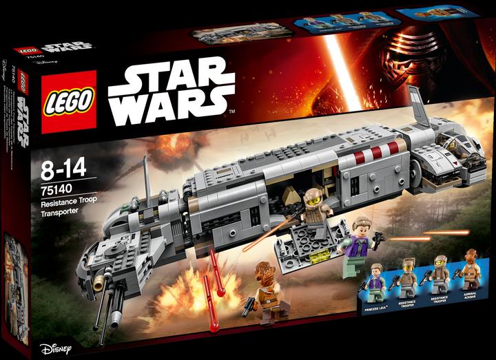 Produktbild LEGO Star Wars Resistance Troop Transporter (75140, LEGO Star Wars)