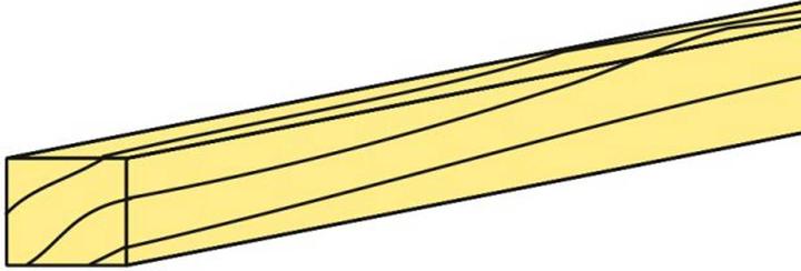 Actual product image Aeronaut walnut slats 1x2mm