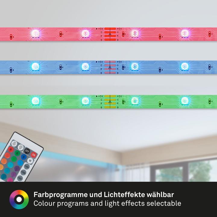 Image du produit Briloner Bande flexible (RGB, 500 cm, Intérieur)
