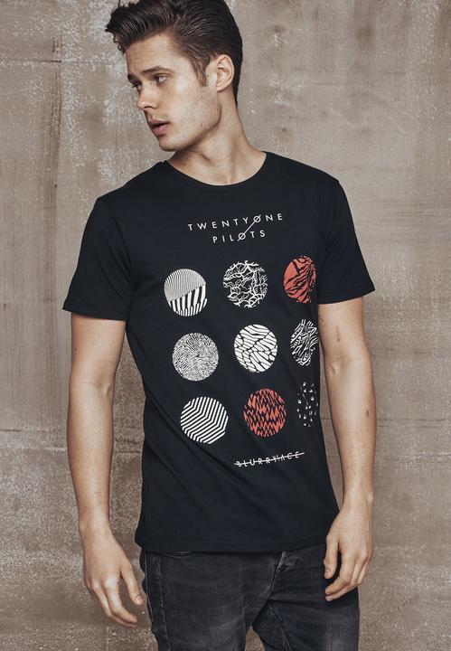 Produktbild Merchcode Twenty One Pilots Pattern Circles Tee (XXL)