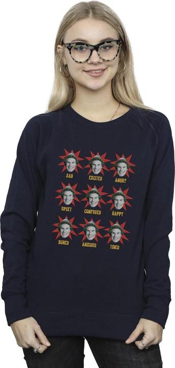 Actual product image Elf Womens/Ladies Many Moods Of Buddy Sweatshirt (L)