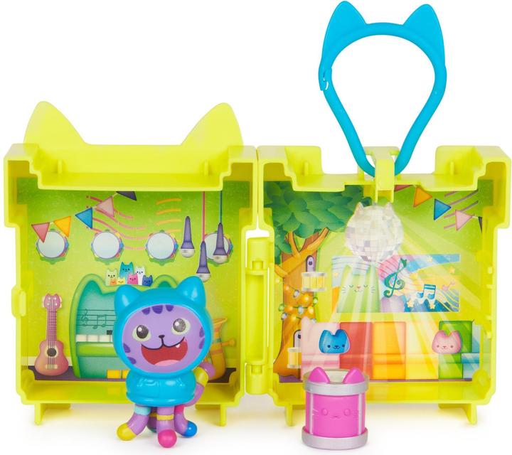 Actual product image Gabby's Dollhouse Mini Clip on Playset - DJ Catnip