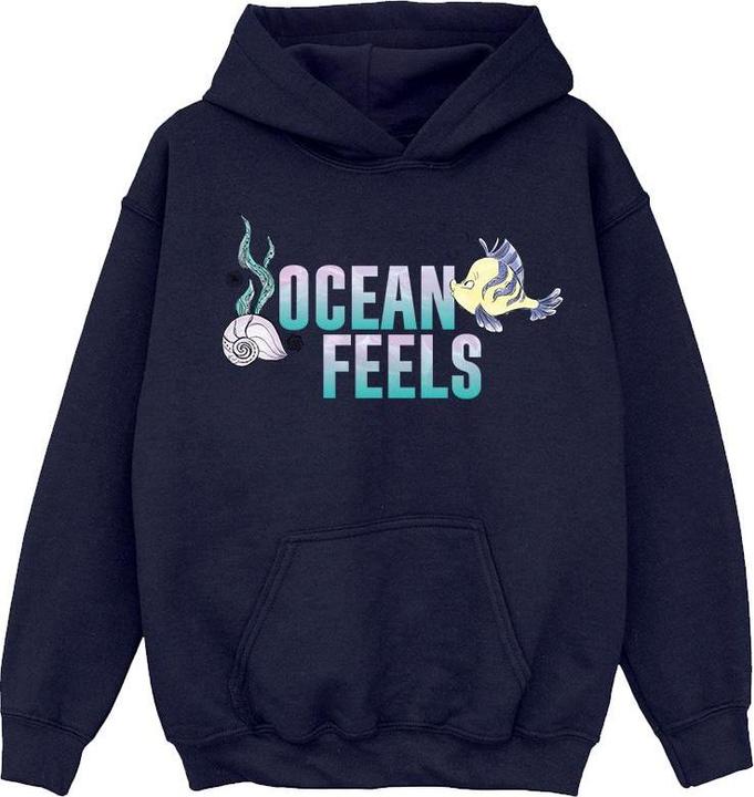 Actual product image Disney Girls The Little Mermaid Ocean Hoodie (152, 158)