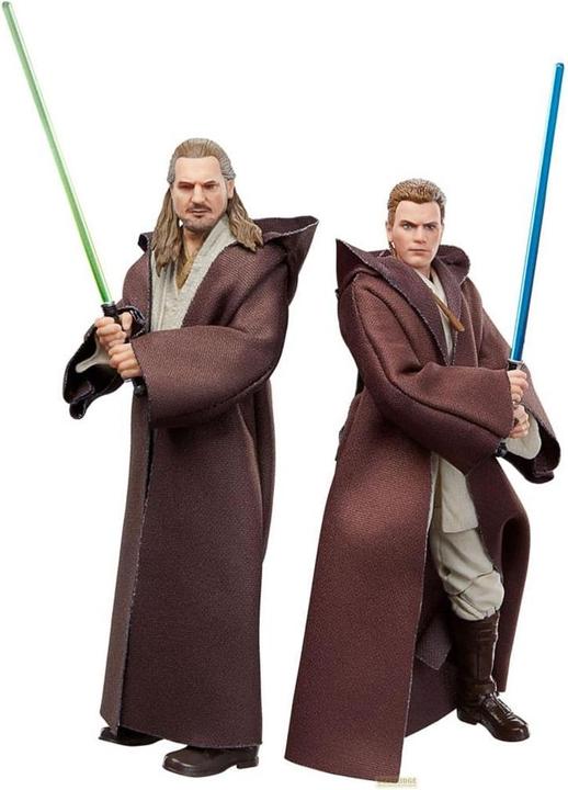 Produktbild Hasbro Star Wars Episode I Black Series Actionfiguren 3er-Pack Qui-Gon Jinn, Darth Maul, Obi-Wan Kenobi 15