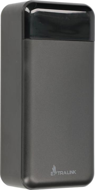 Actual product image Extralink EX.19522 power bank Lithium Polymer (LiPo) Black (30000 mAh, 22.50 W, 111 Wh)
