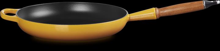 Actual product image Le Creuset Frying pan Signature dark yellow (28 cm, Frying pan, Cast iron, Enamel)