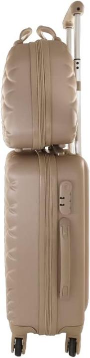 Image du produit Camomilla Set de bagages, 40L+15L, or (40 l, Bagage à main (jusqu'à 50l))