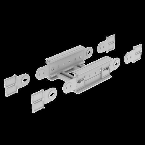 Image du produit Unex 67332-04 Coude articulé vertical 135x300 en U23X RAL7035