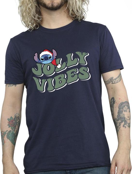 Image du produit Disney - T-shirt LILO & STITCH JOLLY CHILLING VIBES - Homme (XXL)
