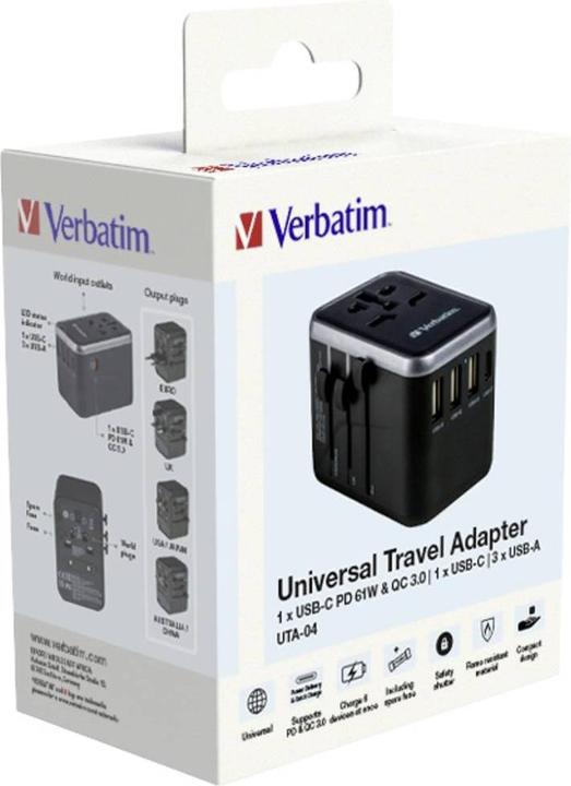 Produktbild Verbatim Universal Travel Adapter